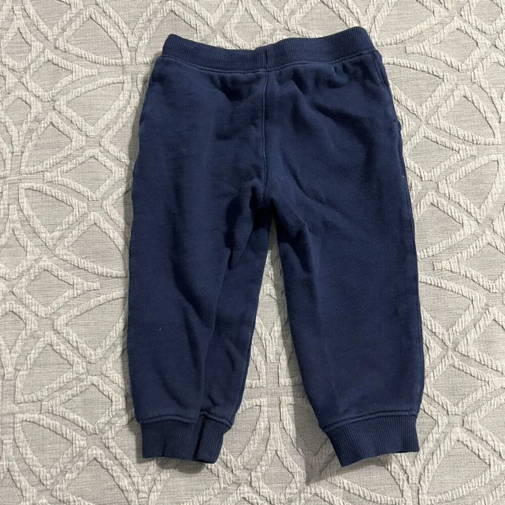 Carter's 24m Navy Blue T-Rex Dinosaur Jogger Pants Sweatpants
